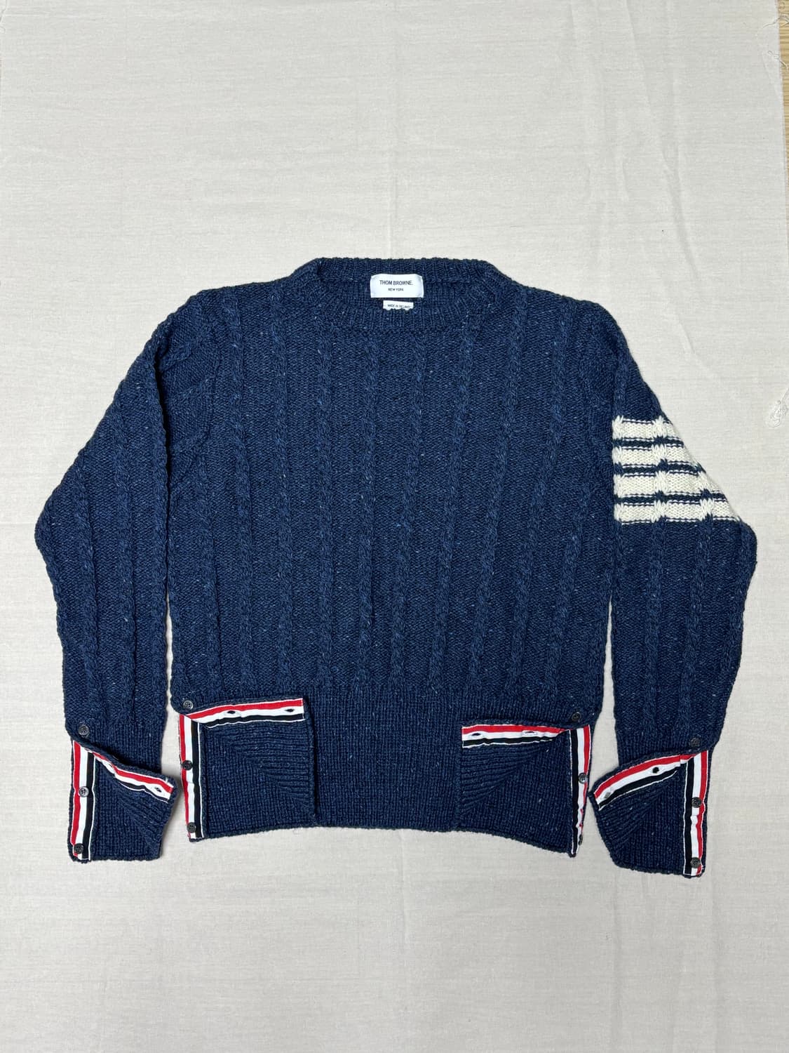 [새상품급] 톰브라운 도네갈 아란케이블 트위스트 니트 [3] 상품이미지2