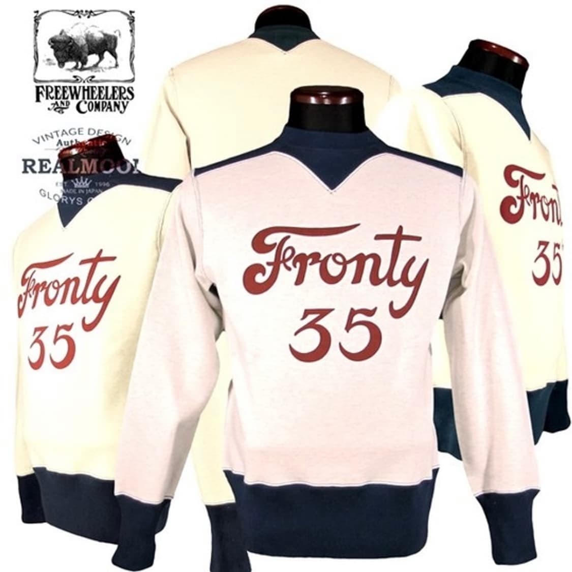 [42]프리휠러스 “Fronty 35" 애슬래틱 스웻 셔츠 상품이미지3