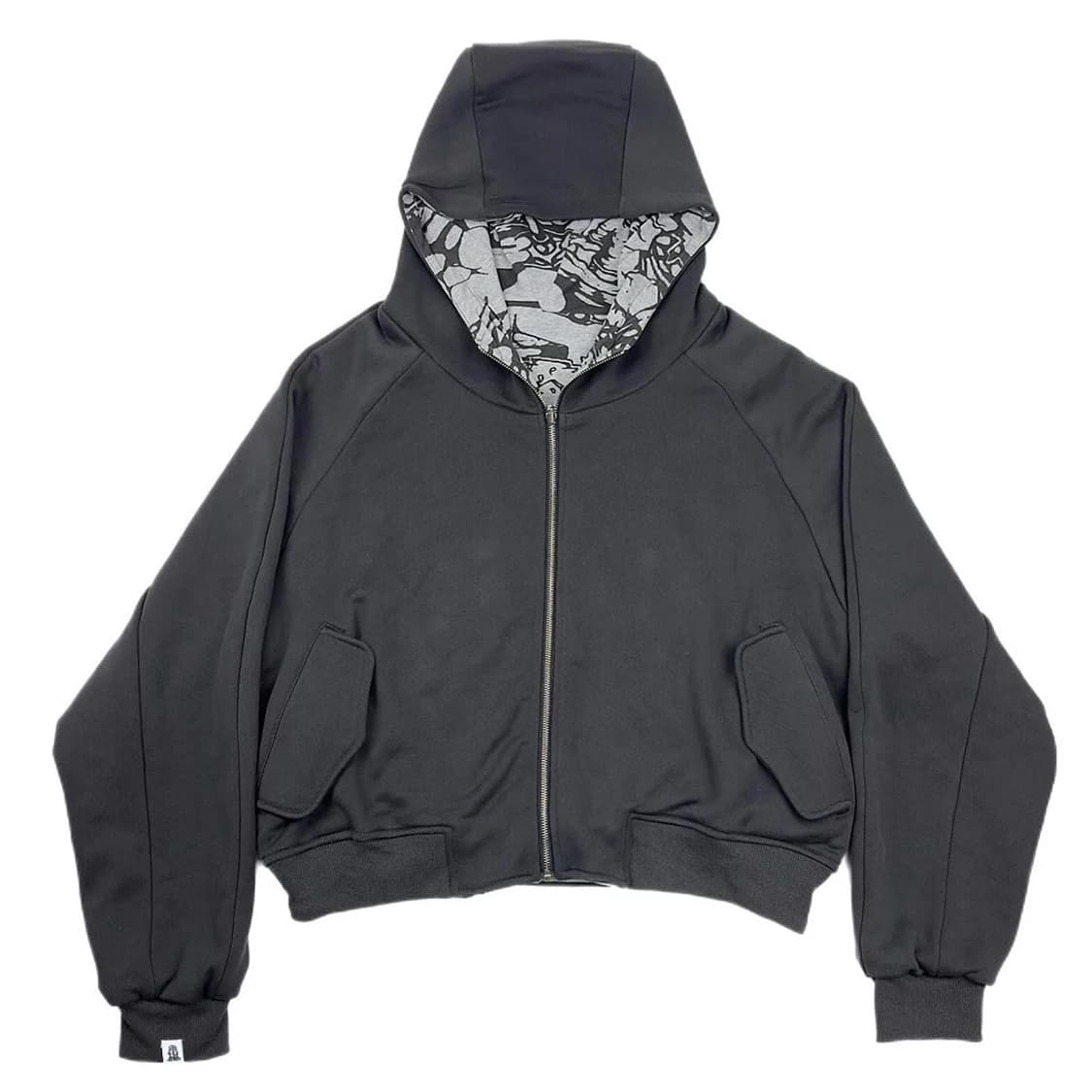 유민하 리버시블 봄버 후디 (S) 상품이미지2