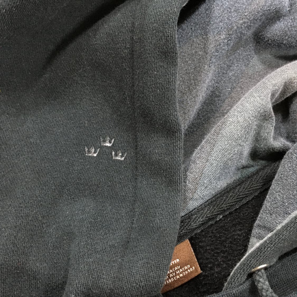 투티/0212 SPECIAL BLEND 핑거홀 카모플라쥬 기모 후드 와펜 상품이미지10