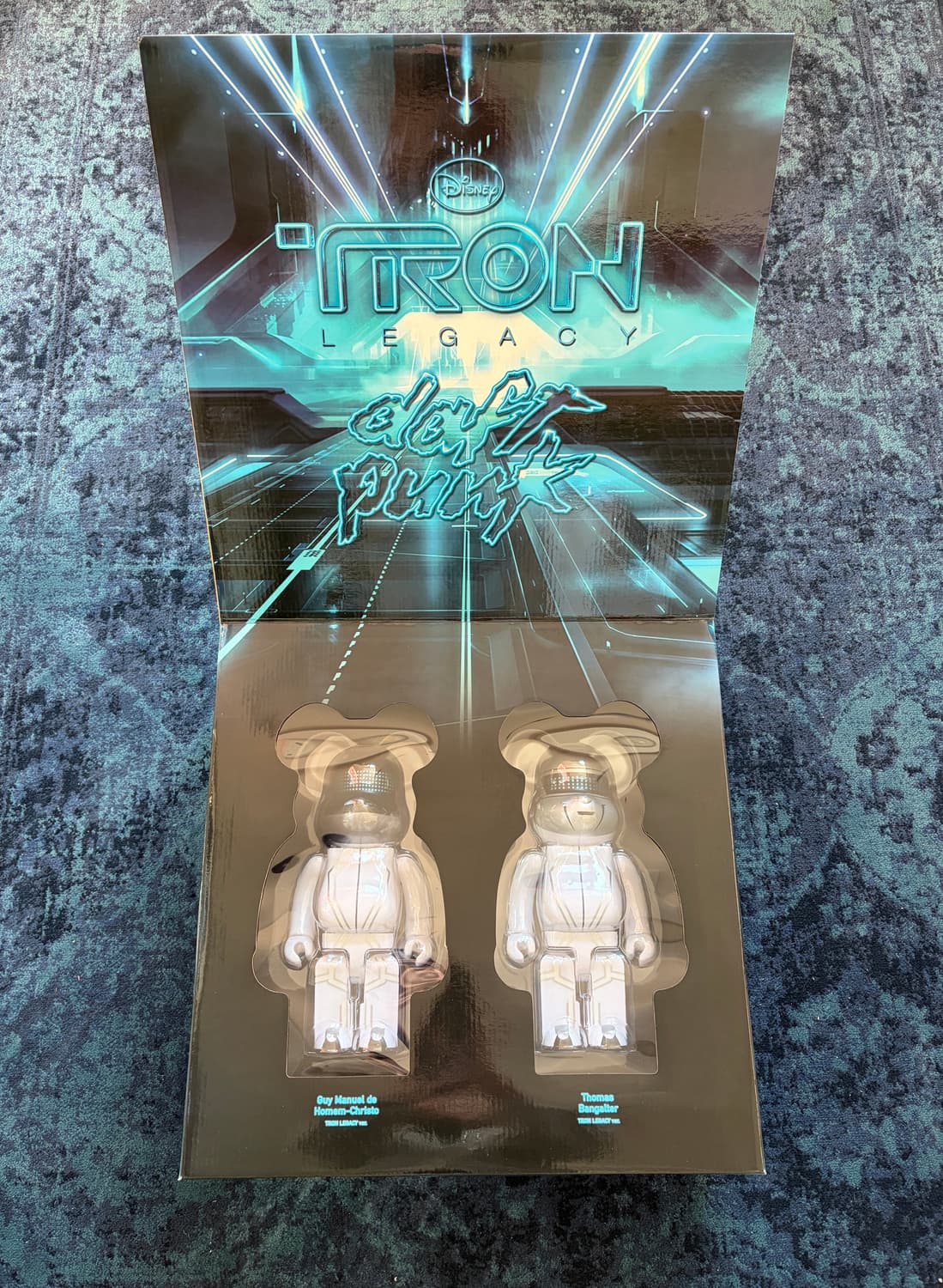 다프트펑크 트론 레거시 베어브릭 400% 메디콤토이 DAFT PUNK T 상품이미지10