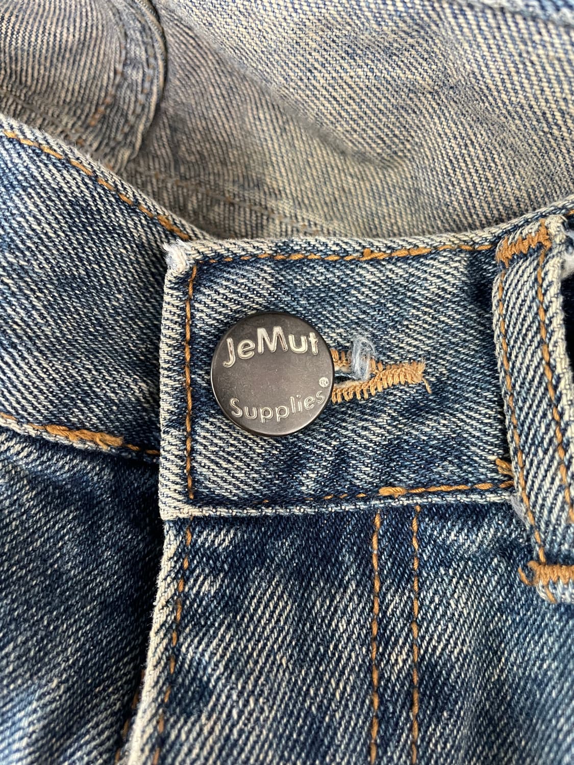 제멋[JeMut]  워싱 카고 데님 팬츠 상품이미지9