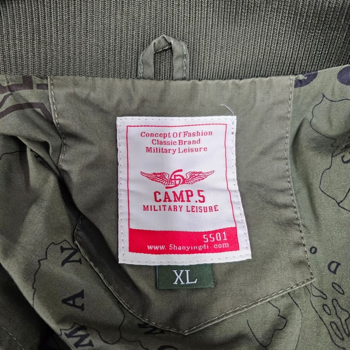 CAMP5 밀리터리 자켓 XL 상품이미지5