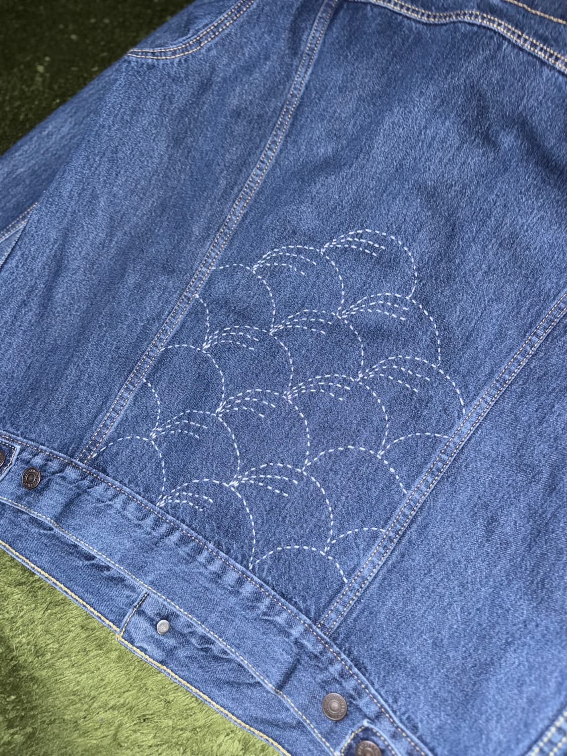 [XL] 리바이스 재패니즈 사시코 커스텀 3rd 데님 자켓 인디고 상품이미지9