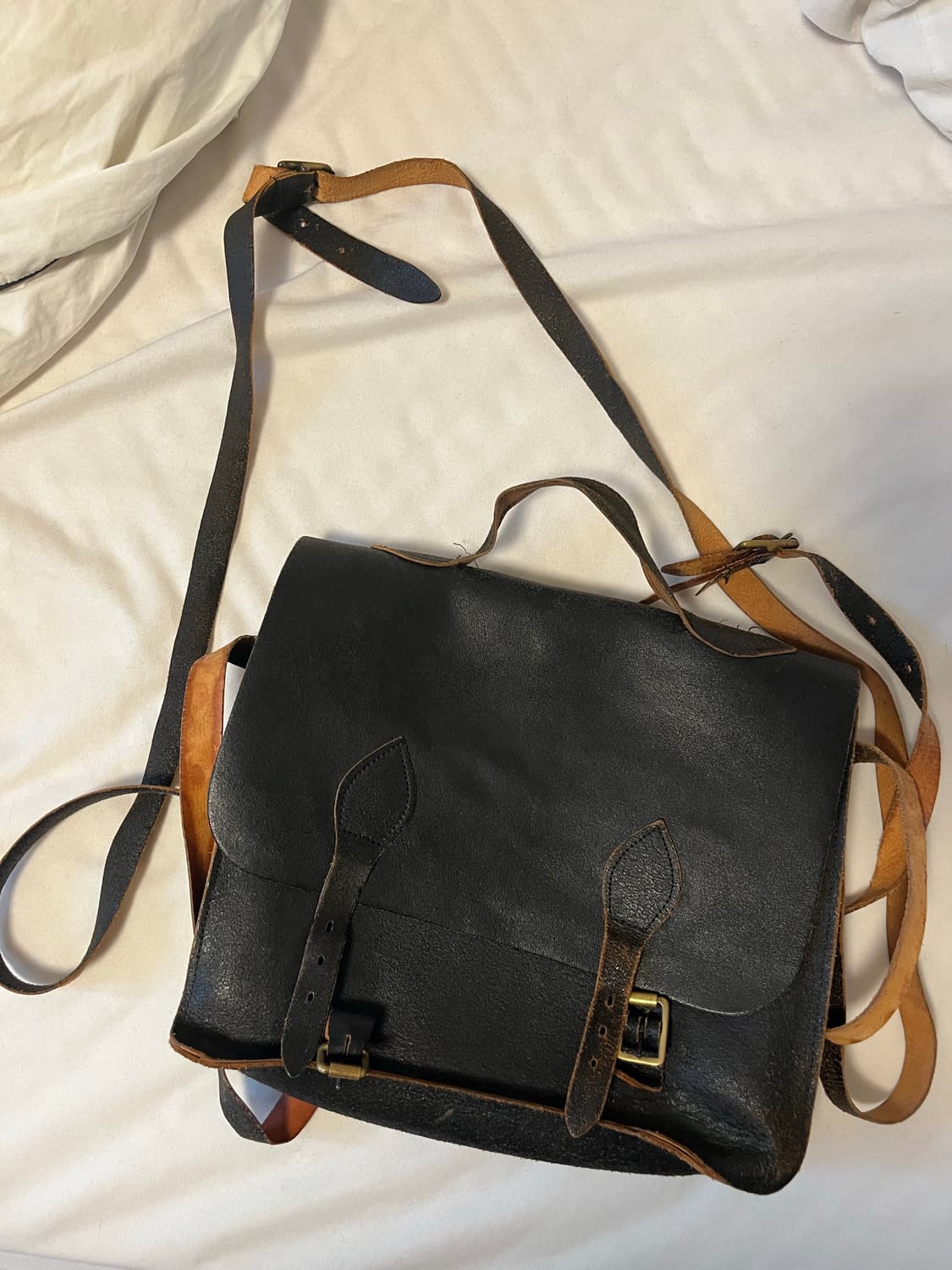 Paul harnden crackle leather bag 상품이미지1