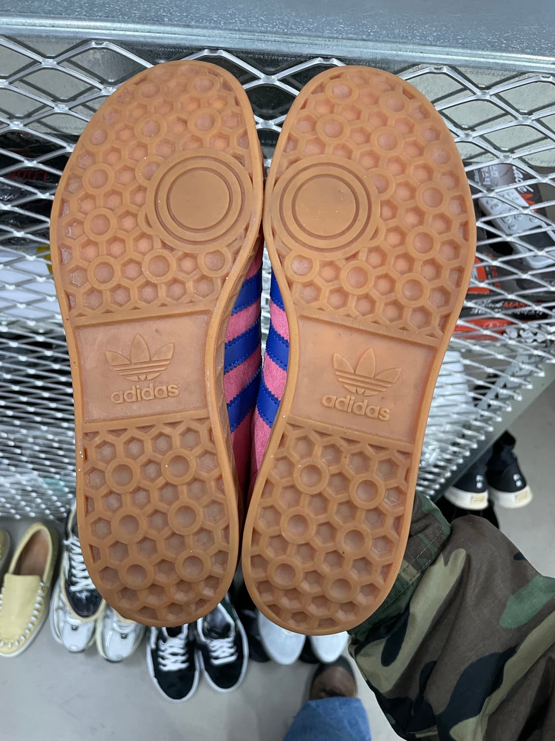 아디다스 함부르크 로즈 톤 볼드 블루 270 상품이미지6