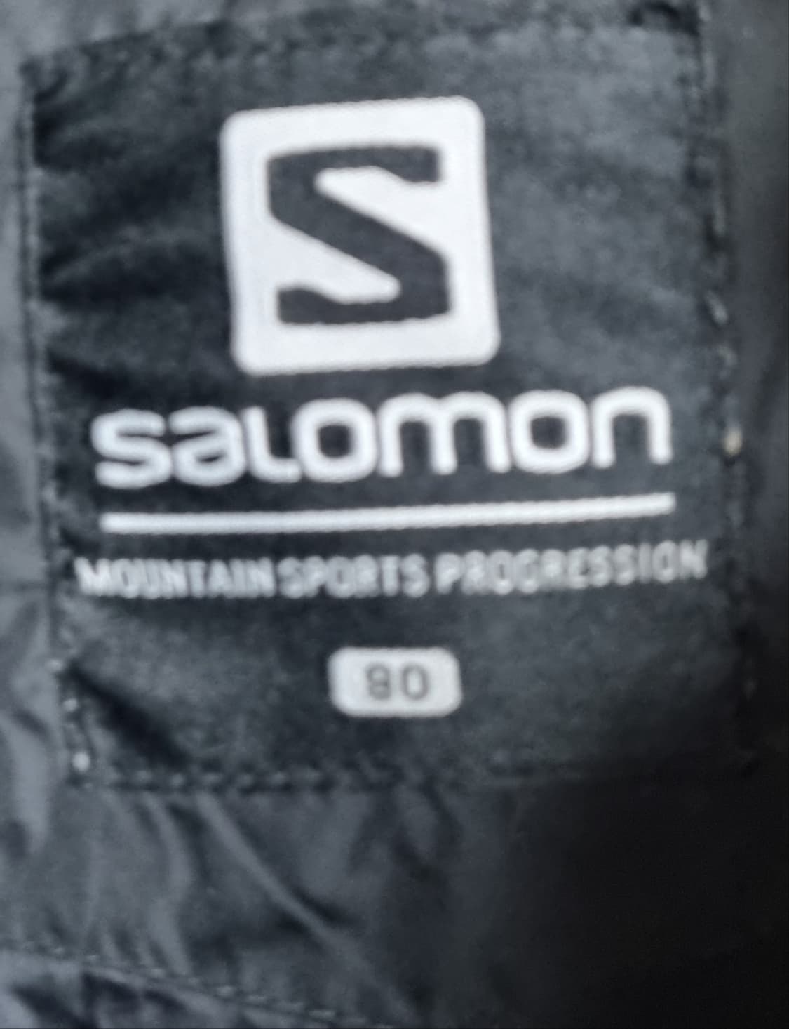 S (55) 살로몬 블랙 구스다운 패딩  상품이미지4