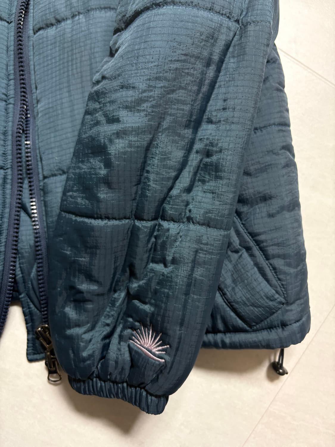 sundayfruitmarket 청록색 패딩 M 상품이미지3