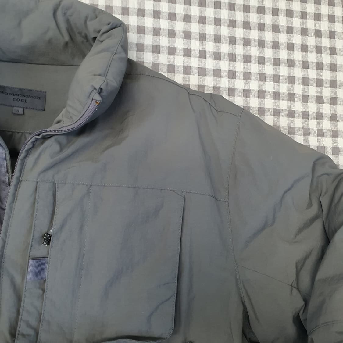 세컨모노로그 에어 포스 패딩 남자95 상품이미지4