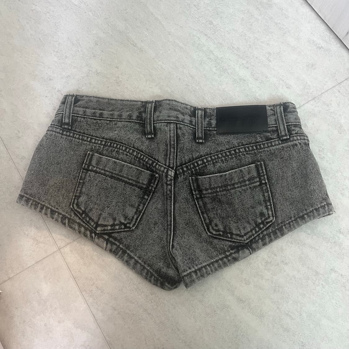 쓰리타임즈 렉시 데님 쇼츠 XS 상품이미지3
