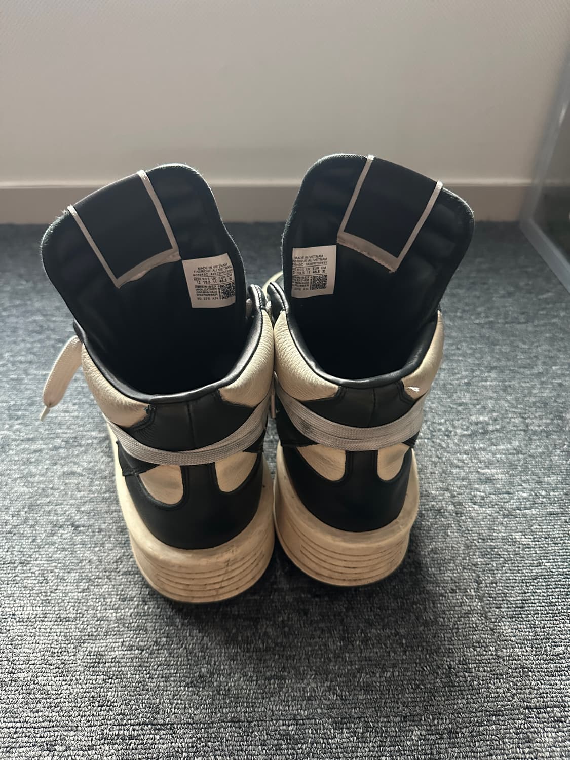 릭오웬스 컨버스 다크웨폰 300사이즈 상품이미지3