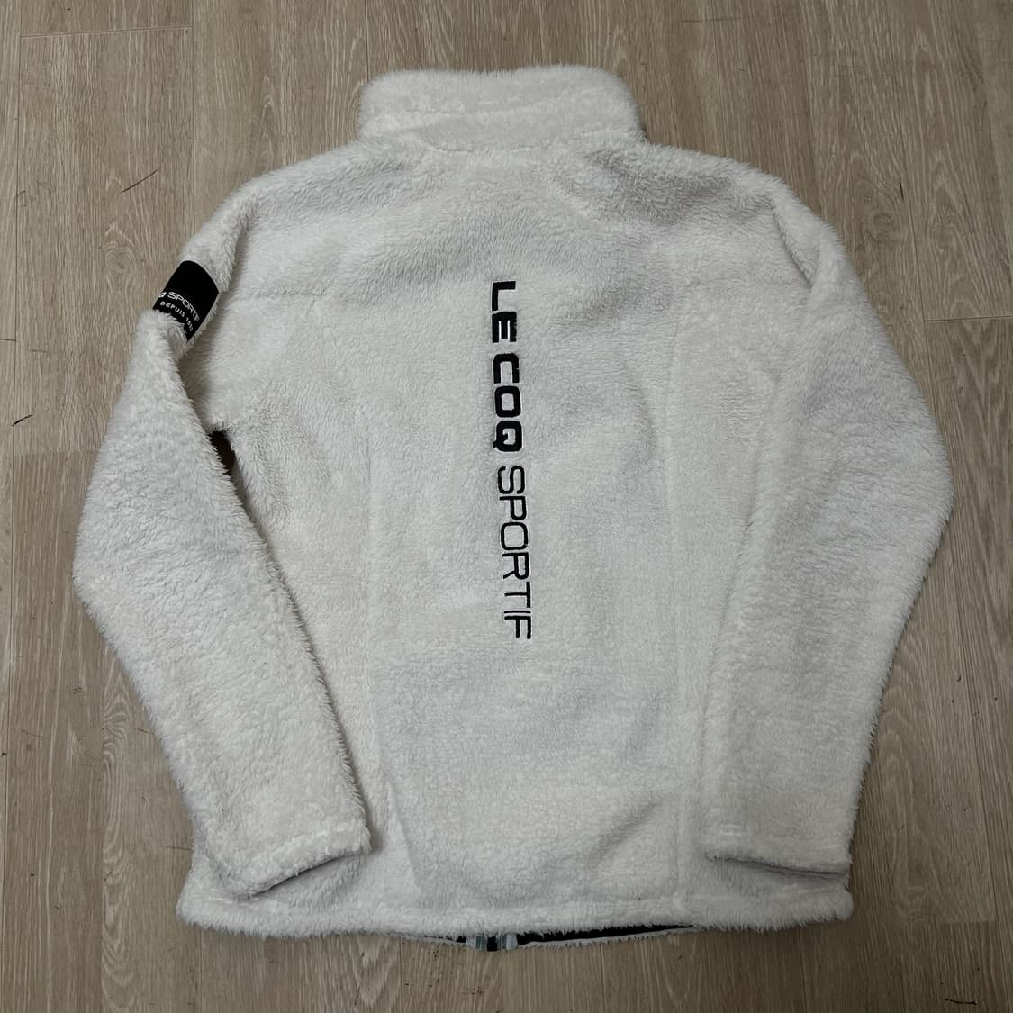 르꼬끄 여성 양털 뽀글이 후리스 자켓 M/90  상품이미지5