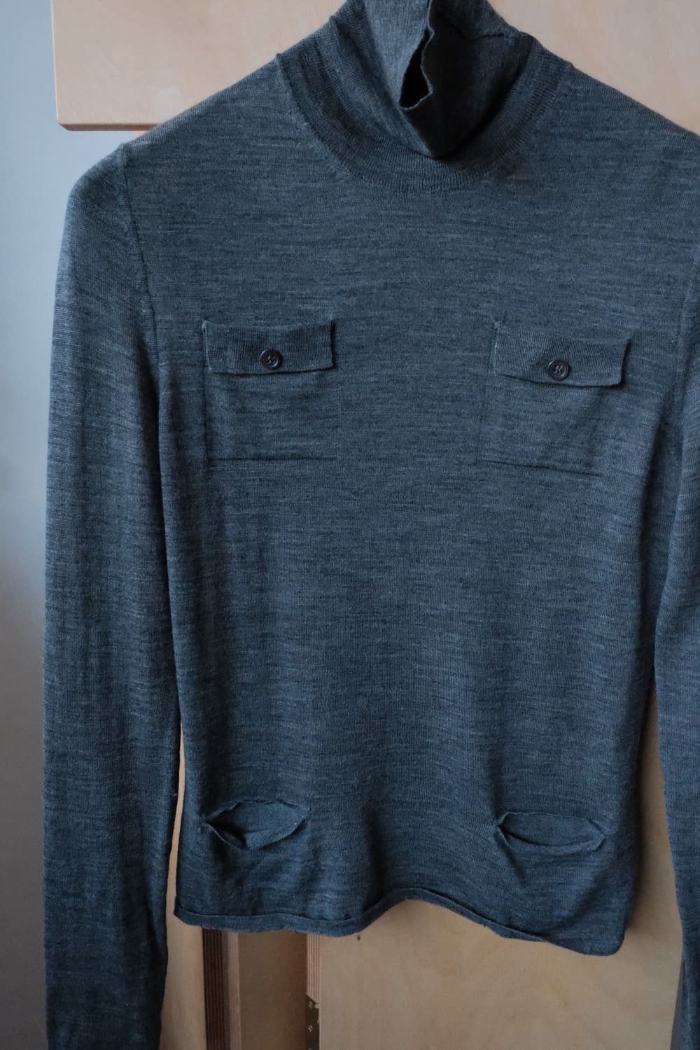 JIL SANDER Front Pocket High-neck Knit 상품이미지4