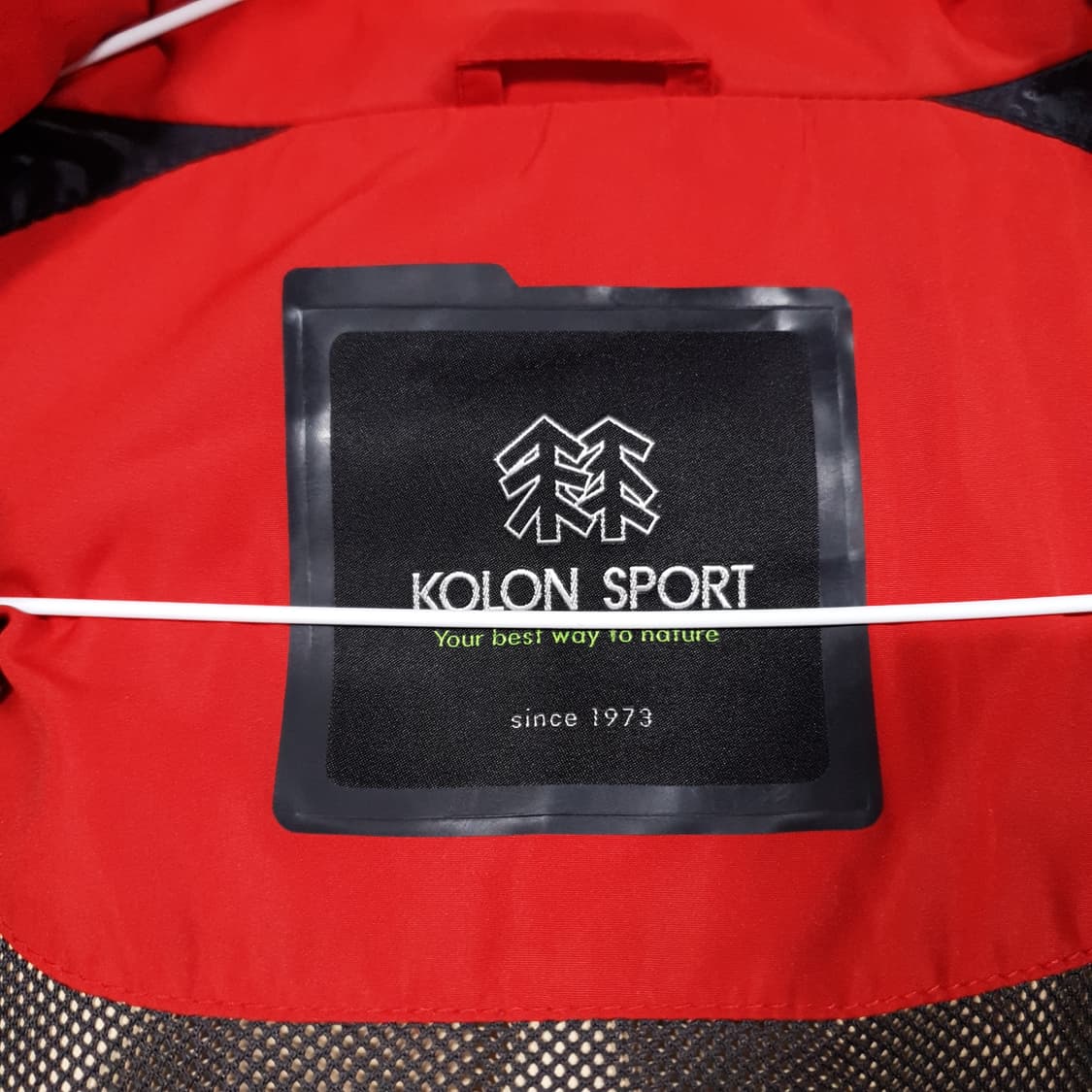 여성 M) 코오롱스포츠 이시스 안타티카 고어텍스 바람막이 자켓 레드 상품이미지8