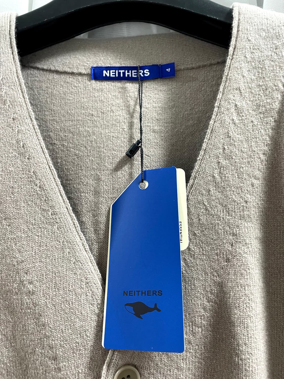 네이더스/ 메리노 울 가디건 베이지/ 4 상품이미지8