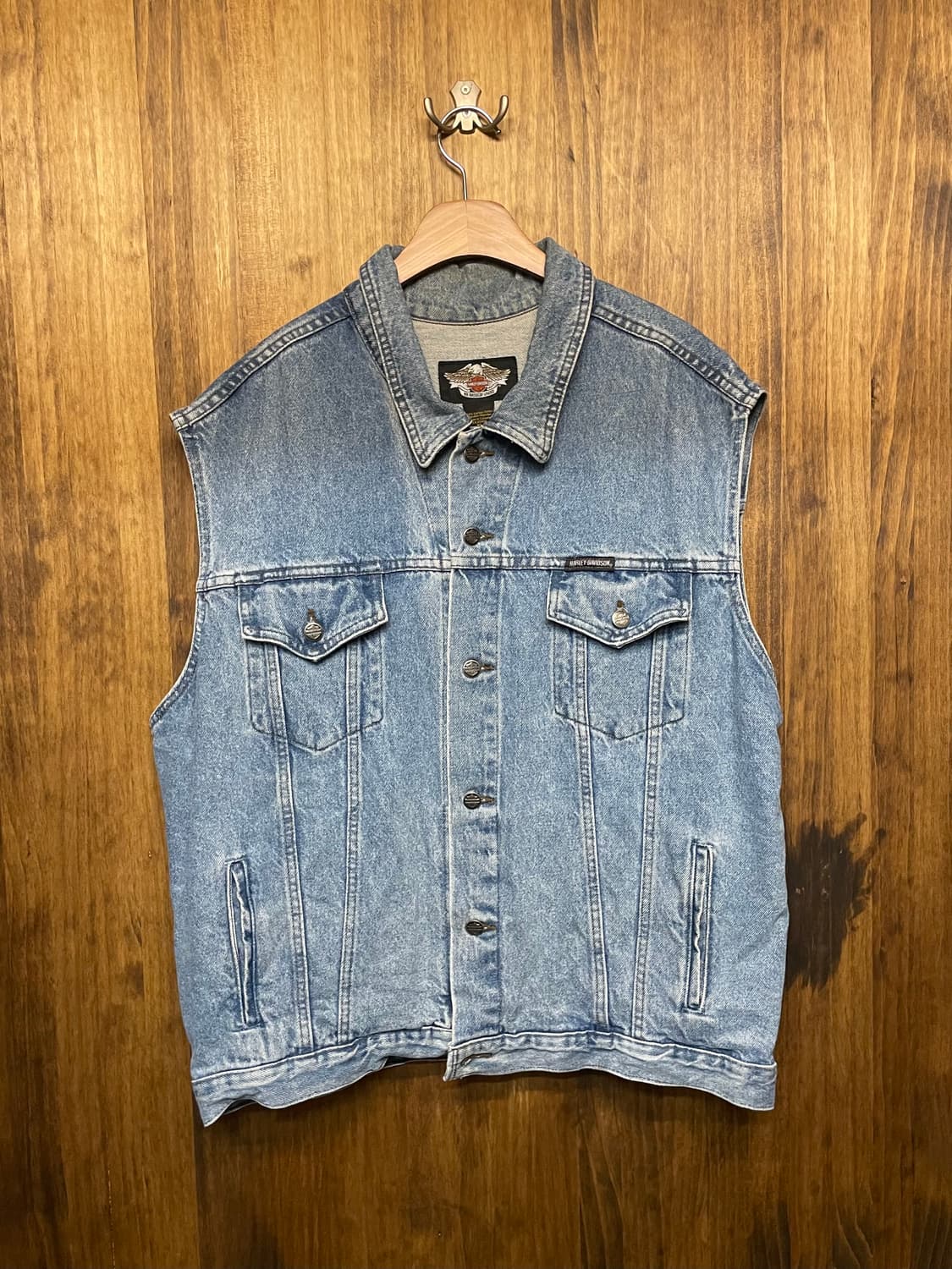 Harley-Davidson Denim vest 상품이미지1