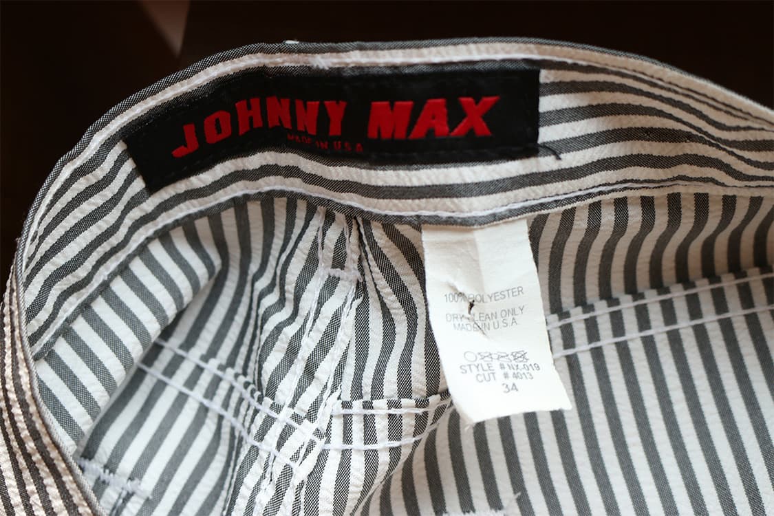  빈티지 핀스트라이프 플레어 팬츠 상품이미지7