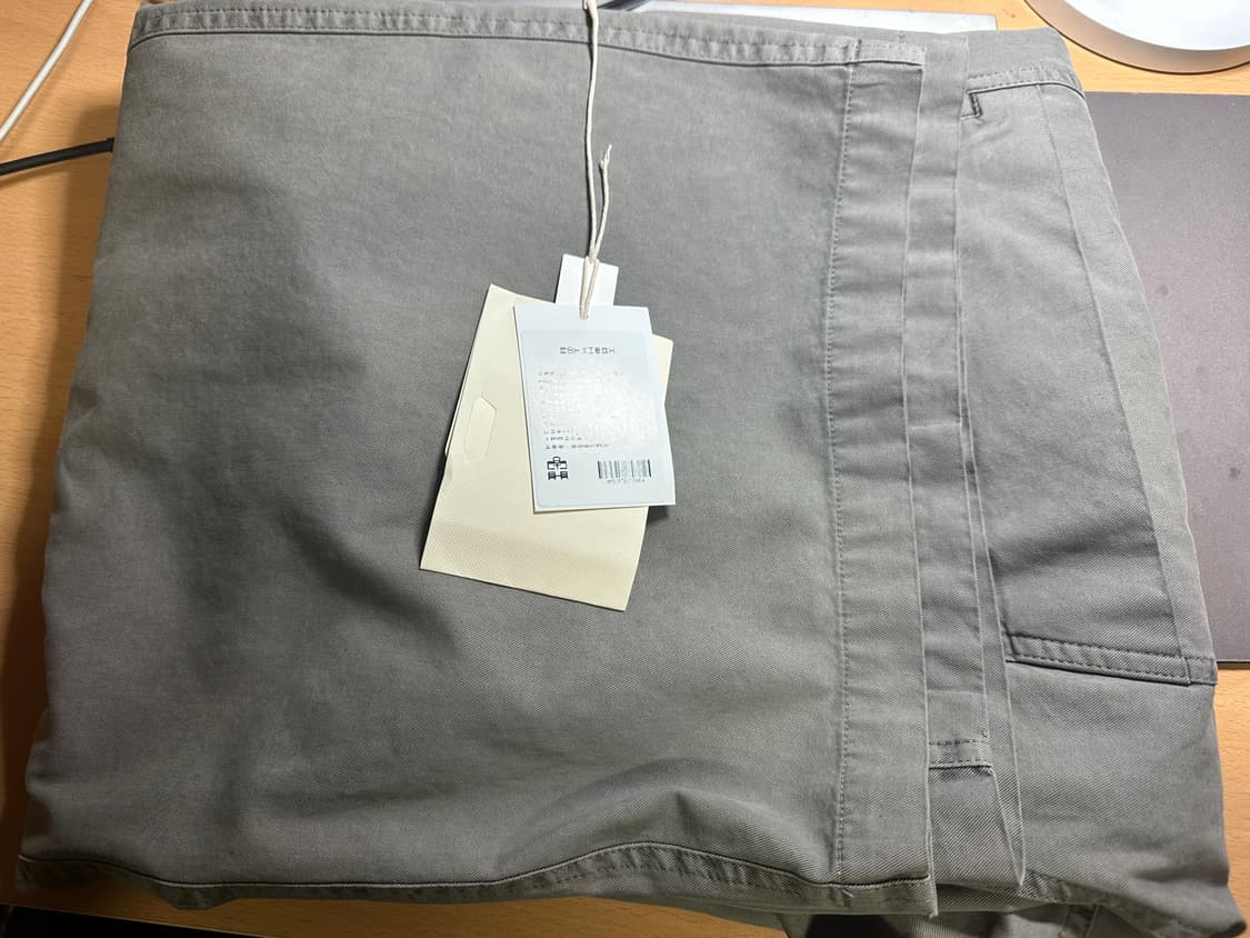 [4]폴리테루 휴먼인덱스 헌터 카고 파자마 라이트 그레이 상품이미지2