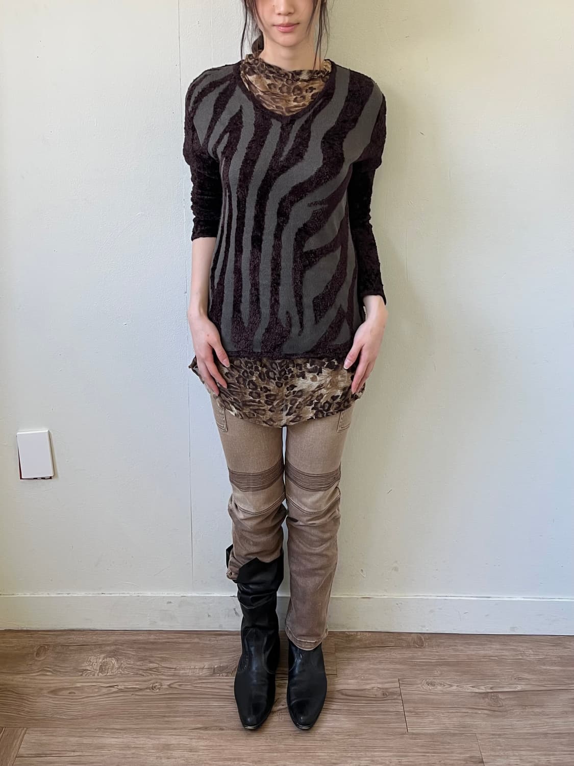 DASIC 지브라 스웨터 상품이미지8