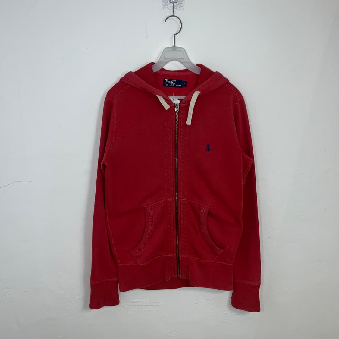 Polo coral thermal hoodie zip-up 상품이미지4
