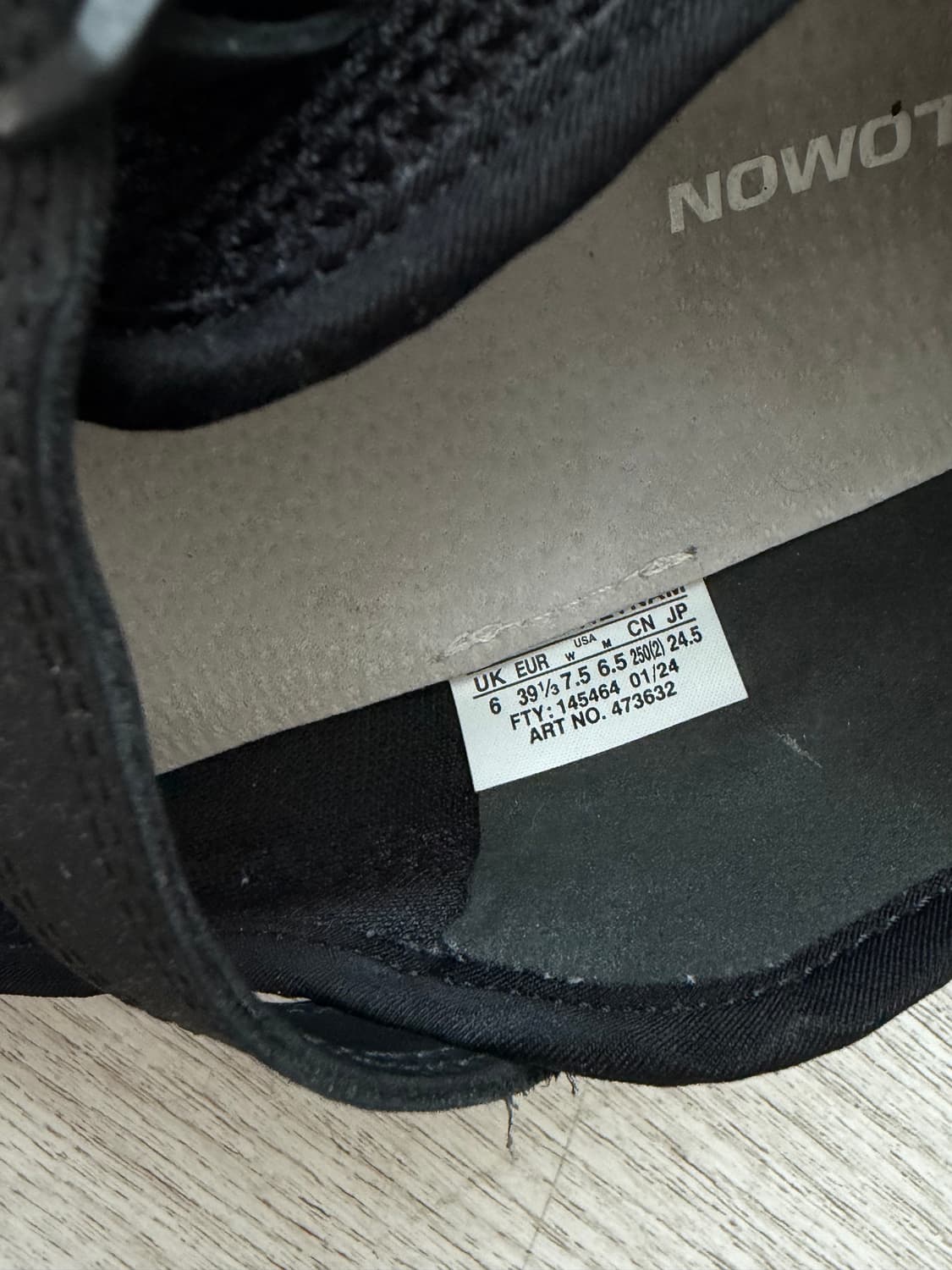 salomon RX 메리제인 블랙 상품이미지3