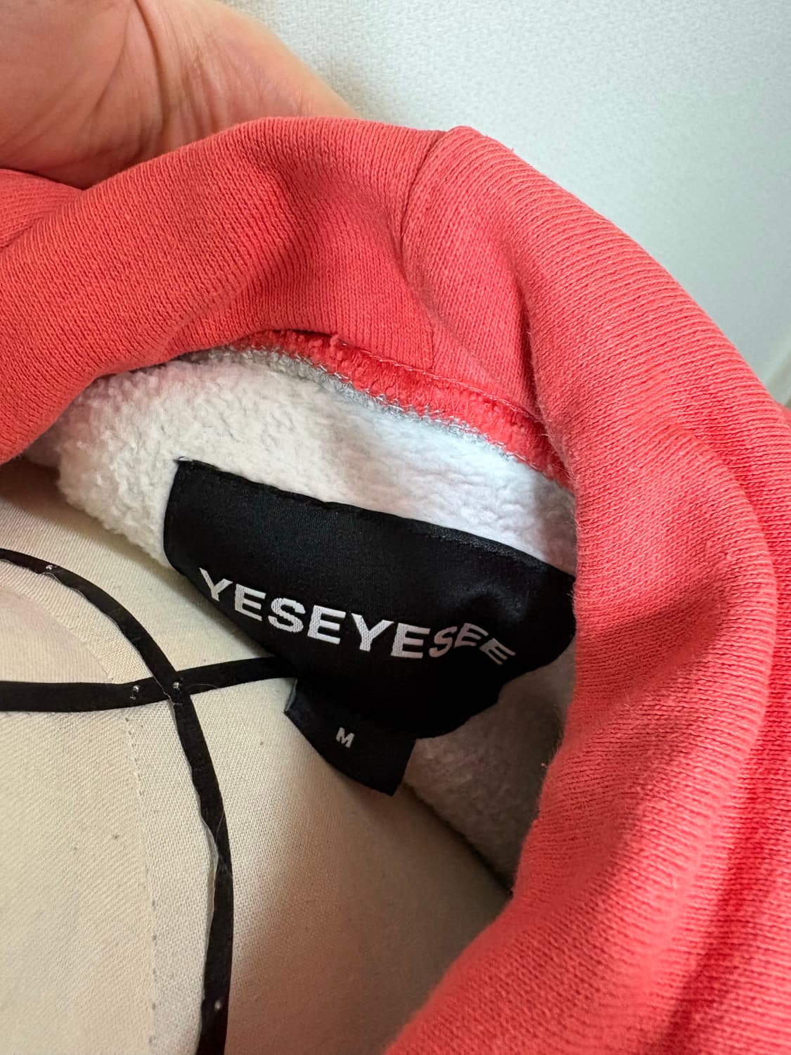예스아이씨 yeseyesee 그레이 후드 M 상품이미지6