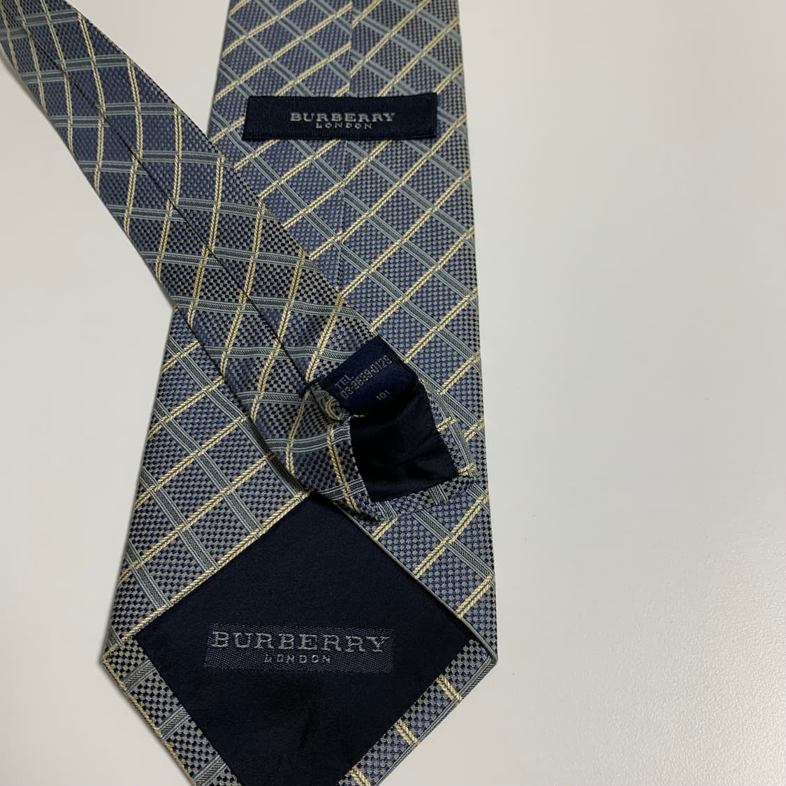 버버리(BURBERRY) 명품 체크넥타이 100실크 A등급 상품이미지7