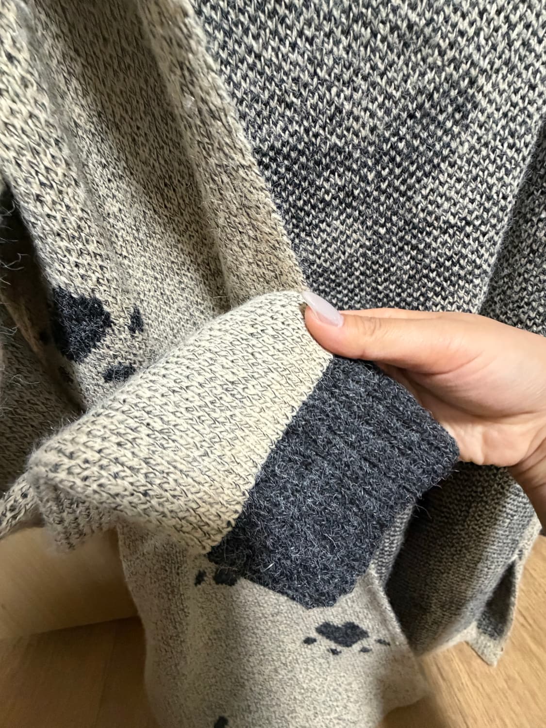 고양이 후드 모리 가디건 상품이미지4