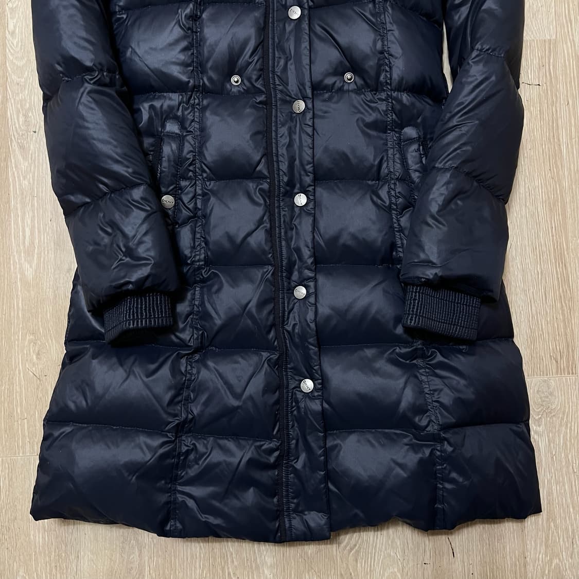 DKNY 도나카란 여성 프리미엄 후드 롱패딩 XS/85  상품이미지3