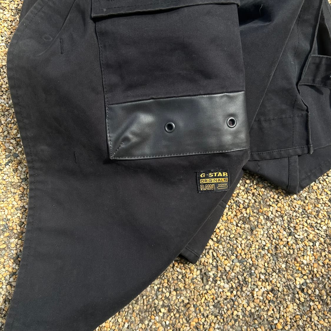 지스타(gstar) 블랙 코트 자켓 상품이미지5