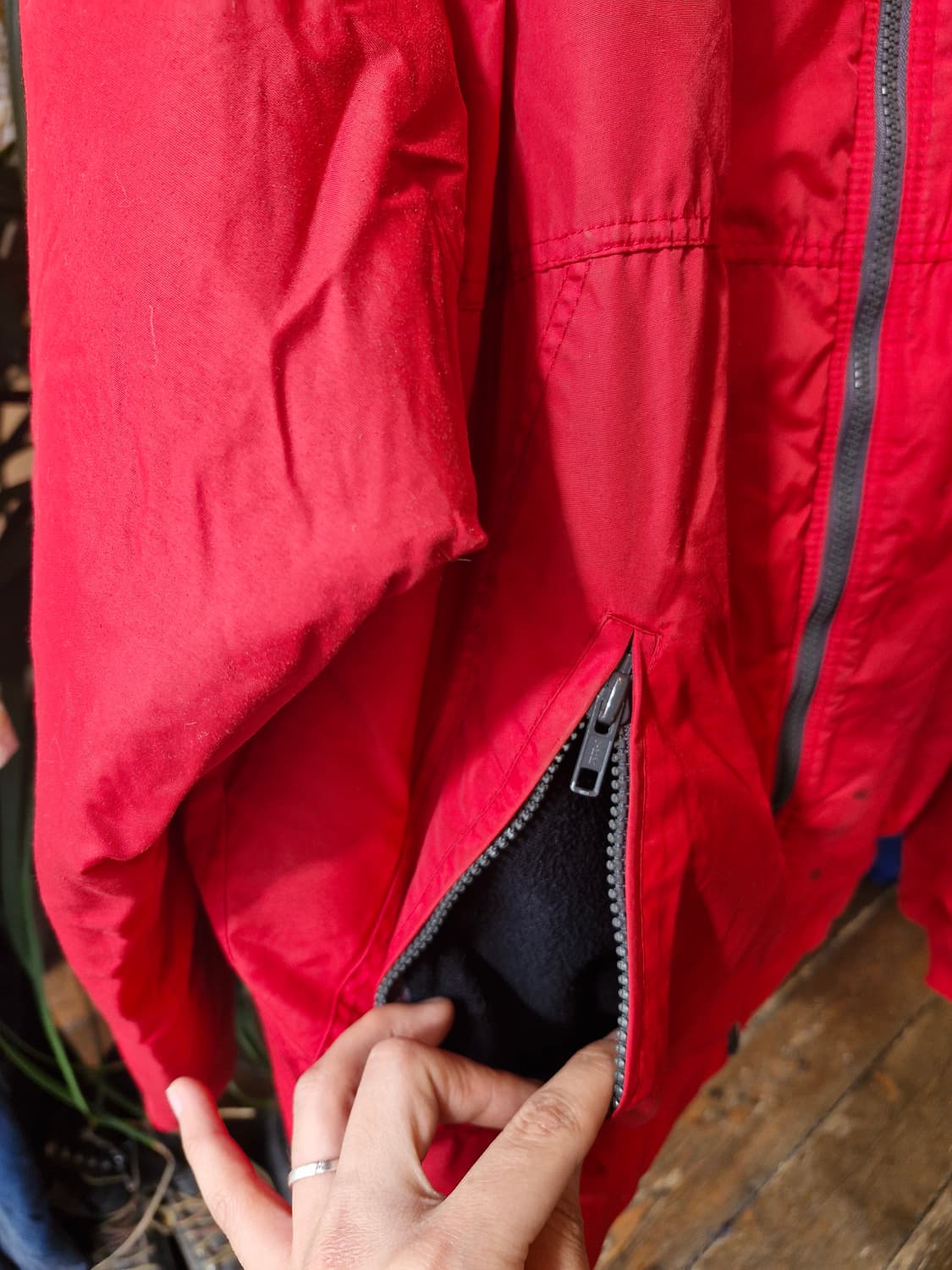 Z-485 파타고니아 쉘드 신칠라 봄버 웜업 자켓  상품이미지5