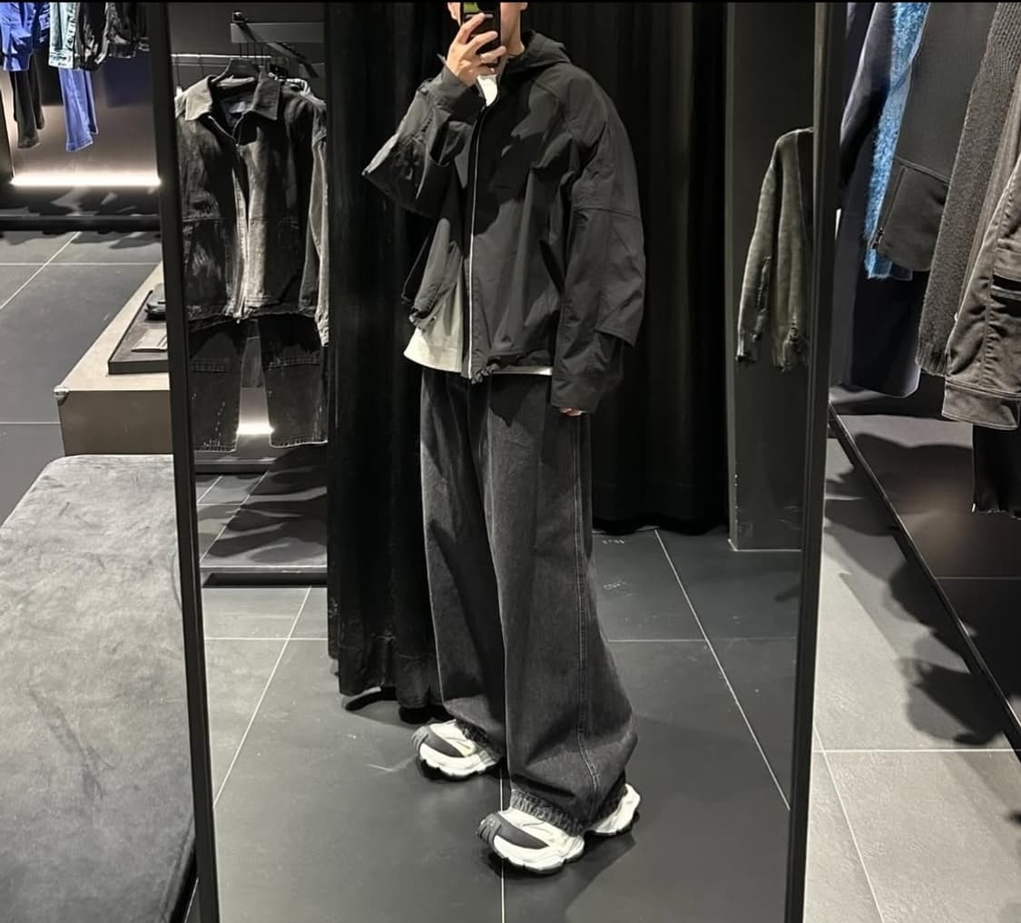 JUUN.J 준지 24ss 절개 후드 쉘파카 상품이미지2