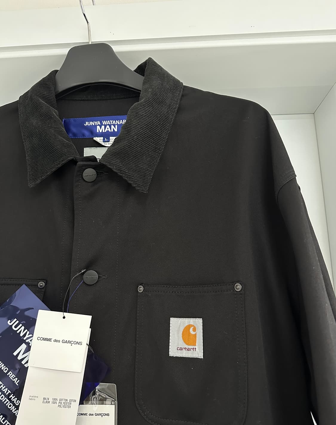 준야와타나베 칼하트 점프수트형 롱자켓 L 상품이미지3