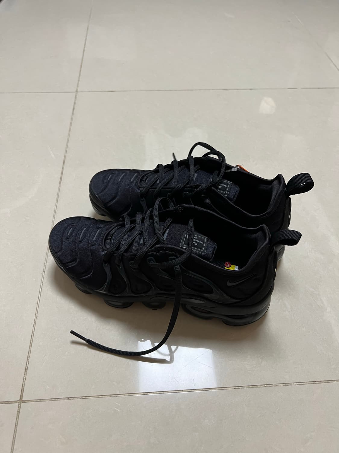 나이키 베이퍼맥스 트리플블랙 250 새제품 상품이미지8