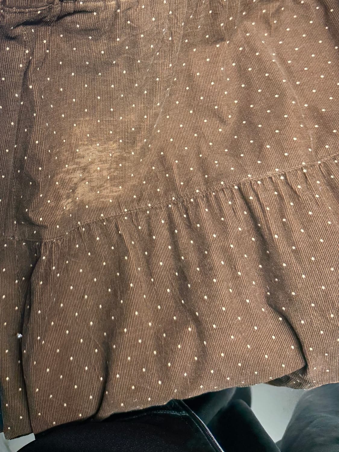 Nerd girl mood dot midi skirt  상품이미지3