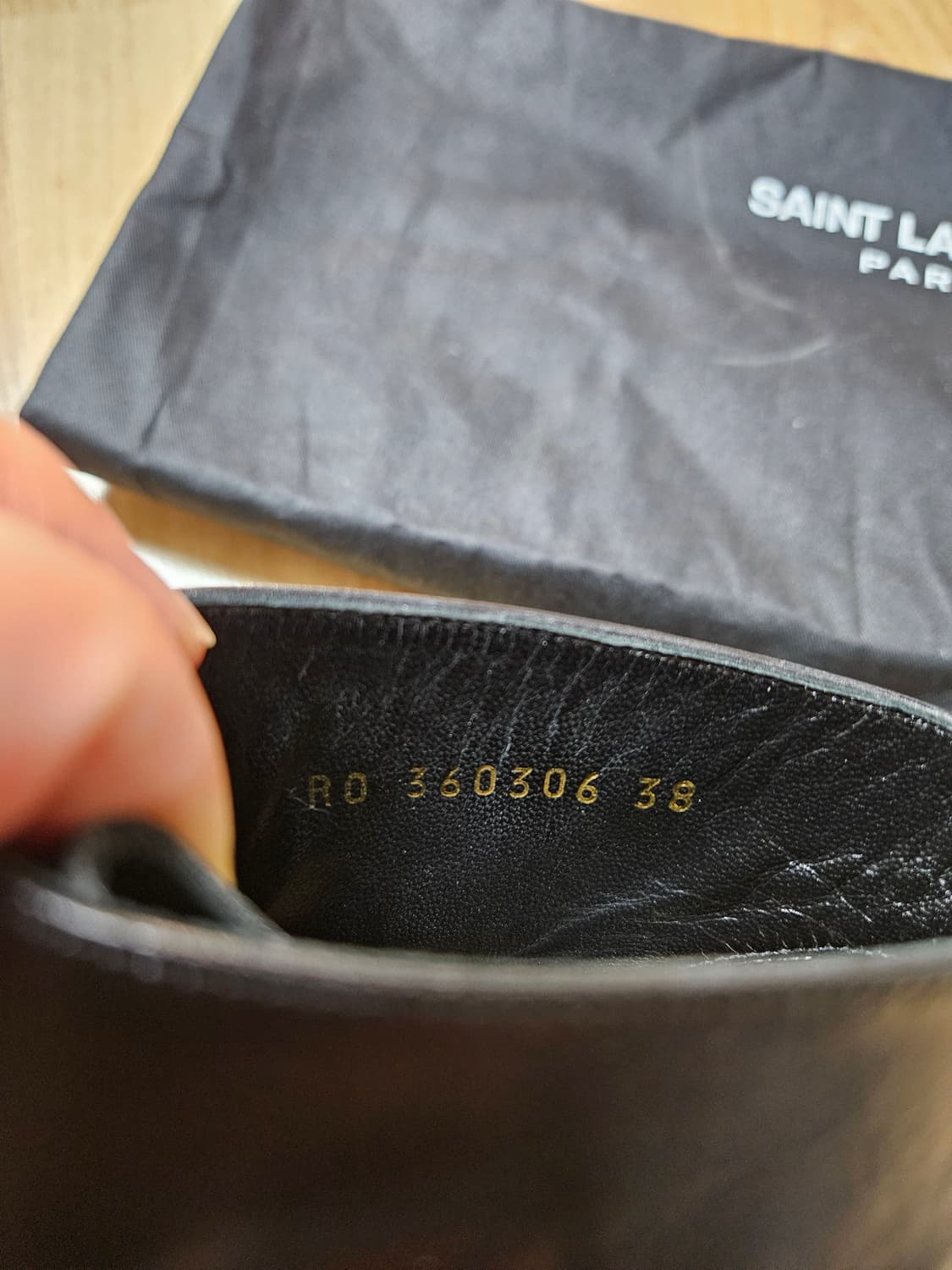 생로랑 덕키스 웨스턴 부츠 블랙 상품이미지6