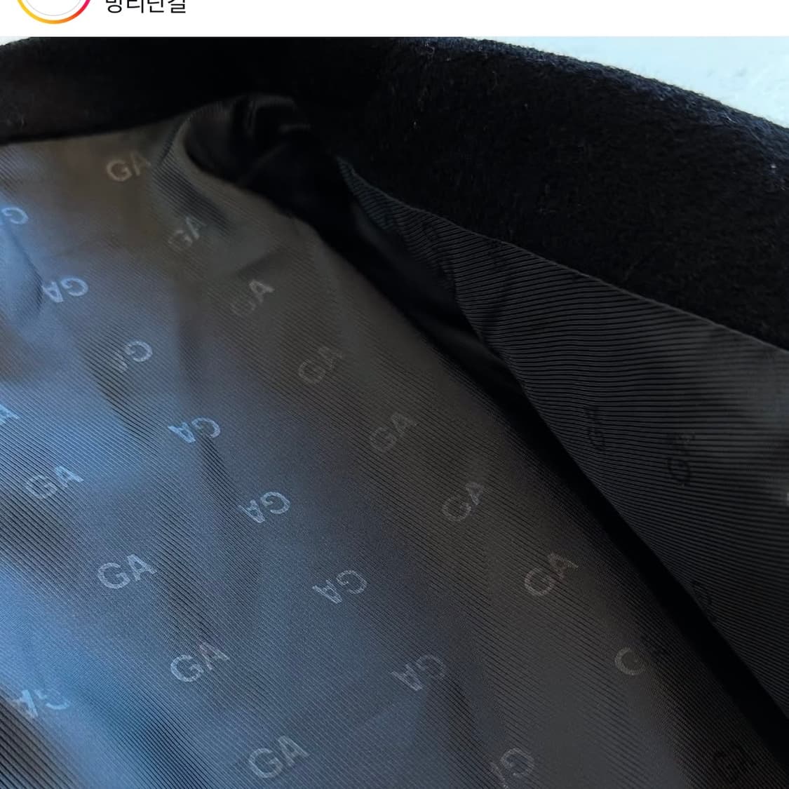 조르지오아르마니 캐시미어 울 블랙 블레이저 상품이미지6