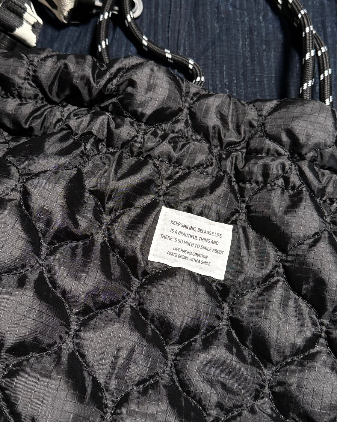 클래식 엘프 x 자바 2Way 퀼팅 숄더백 상품이미지3