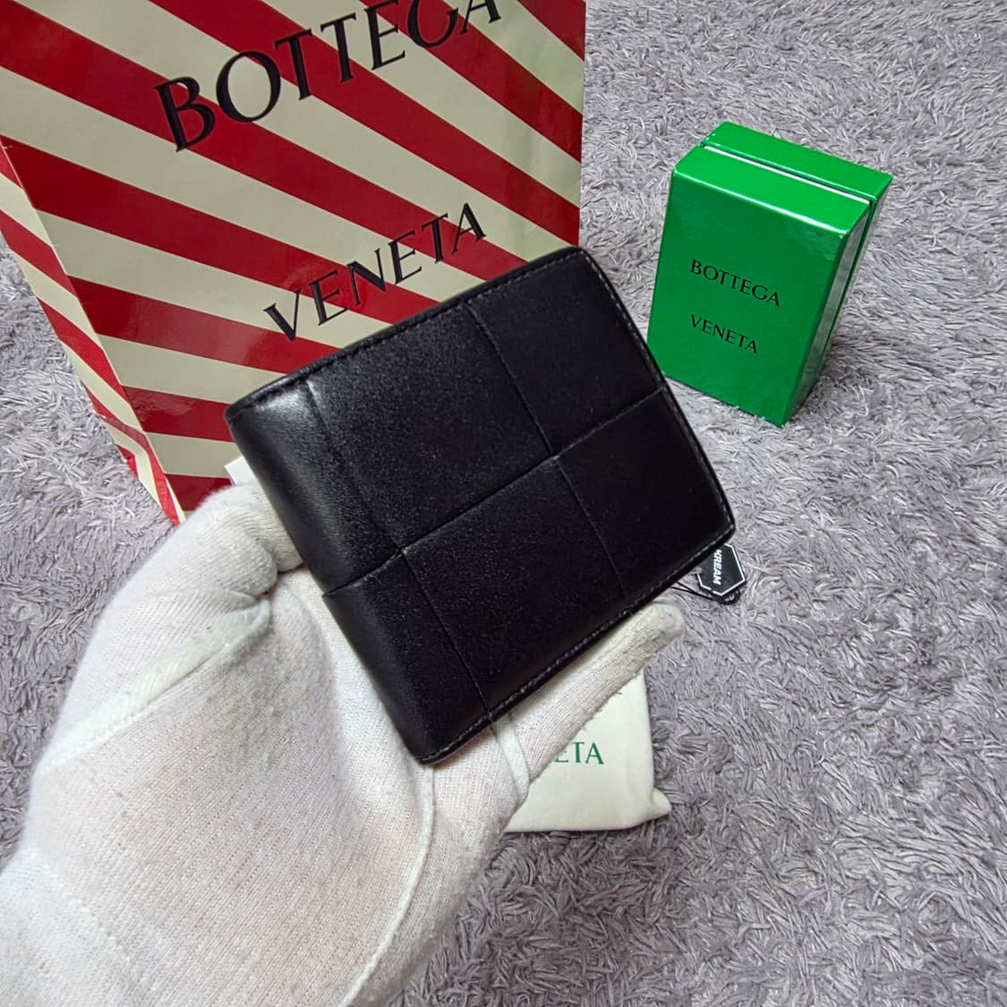 {클로젯}[Os][24ss신형]보테가베네타 맥시 인트레치아토 반지갑 상품이미지3