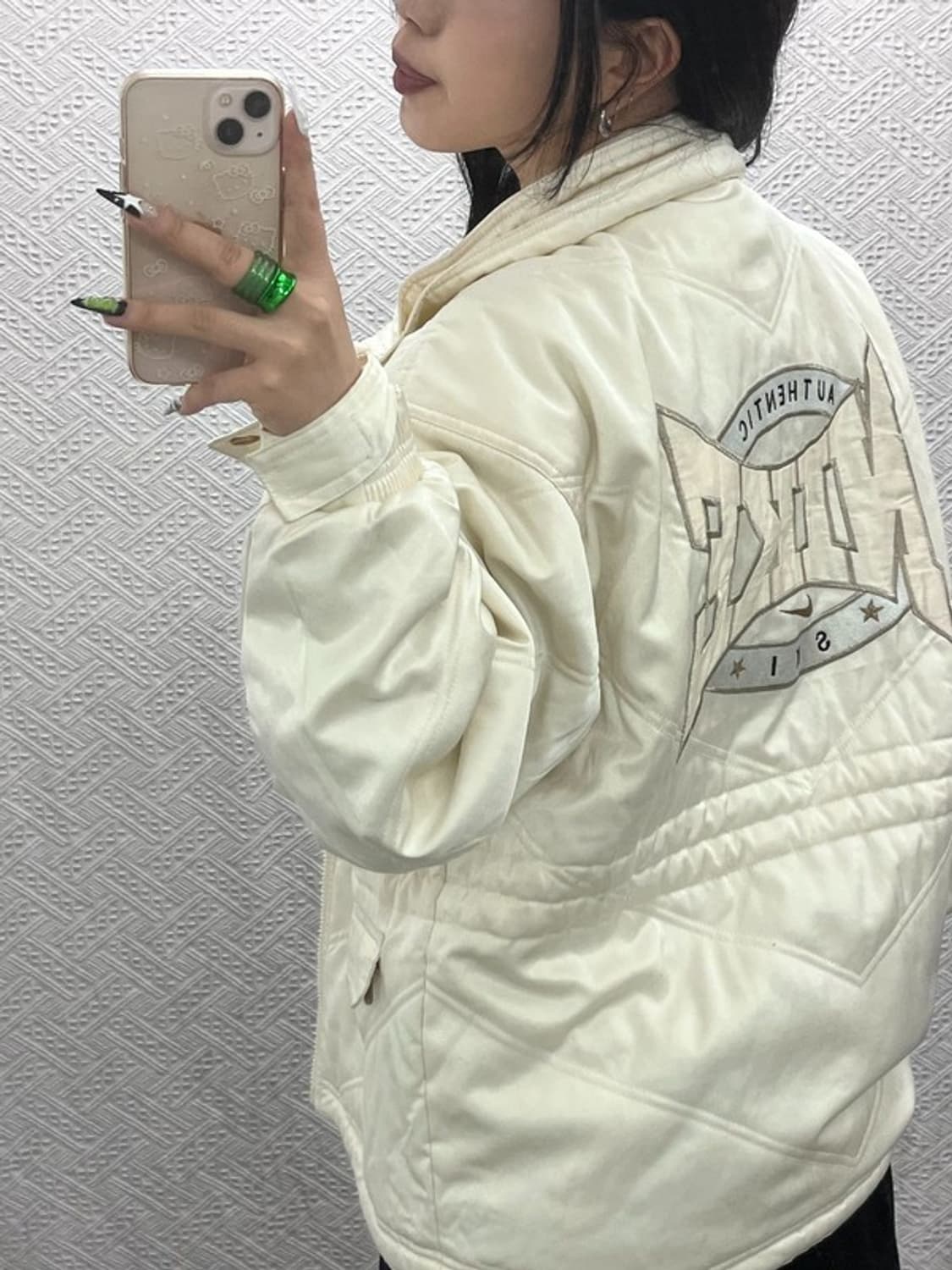 나이키 빈티지 스트릿 힙합 백로고 스키 점퍼 자켓 90 C08650 상품이미지1