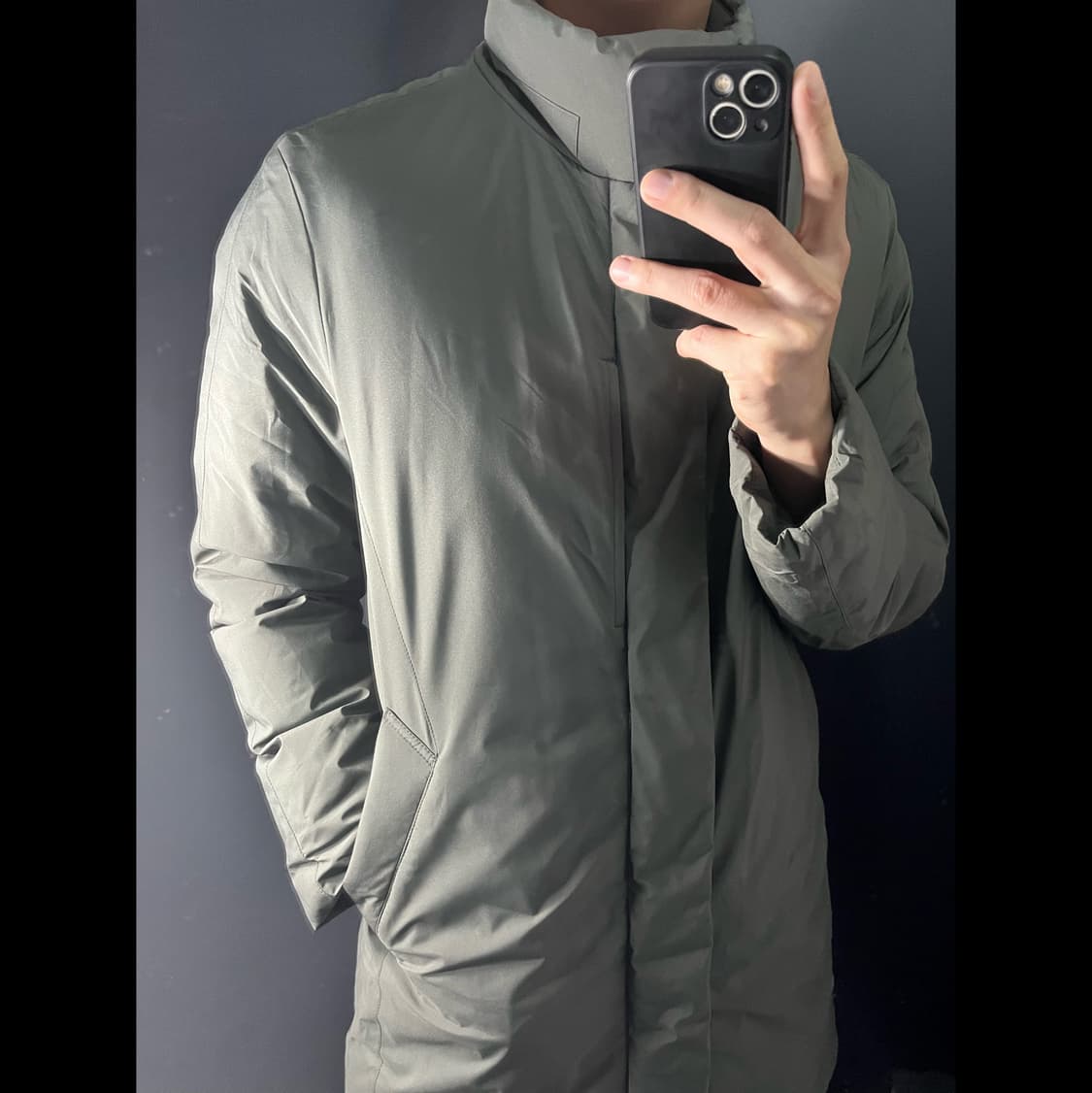 ZIOZIA 지오지아 구스다운 롱패딩 상품이미지1