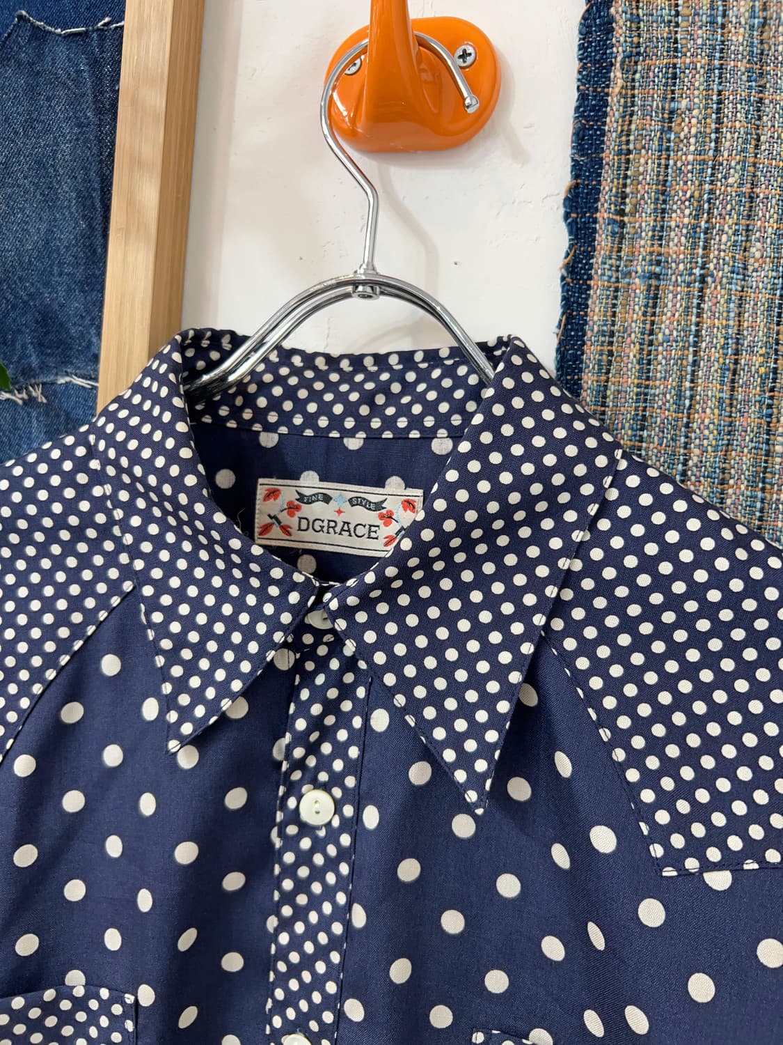 DGRACE    Dot Western Shirt 상품이미지3