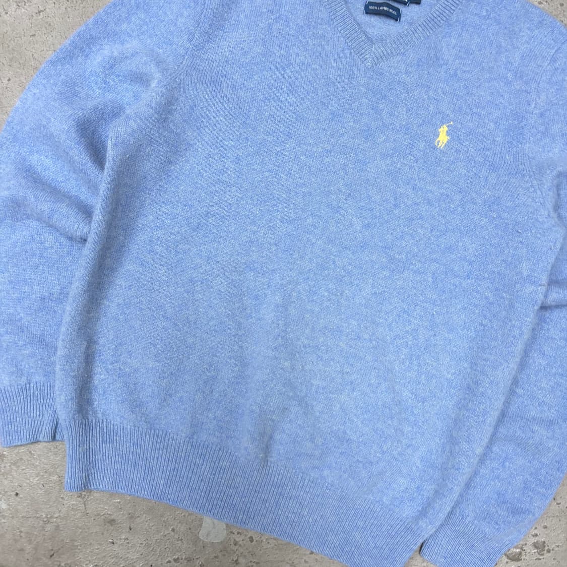 폴로 브이넥 니트[2358] 상품이미지4