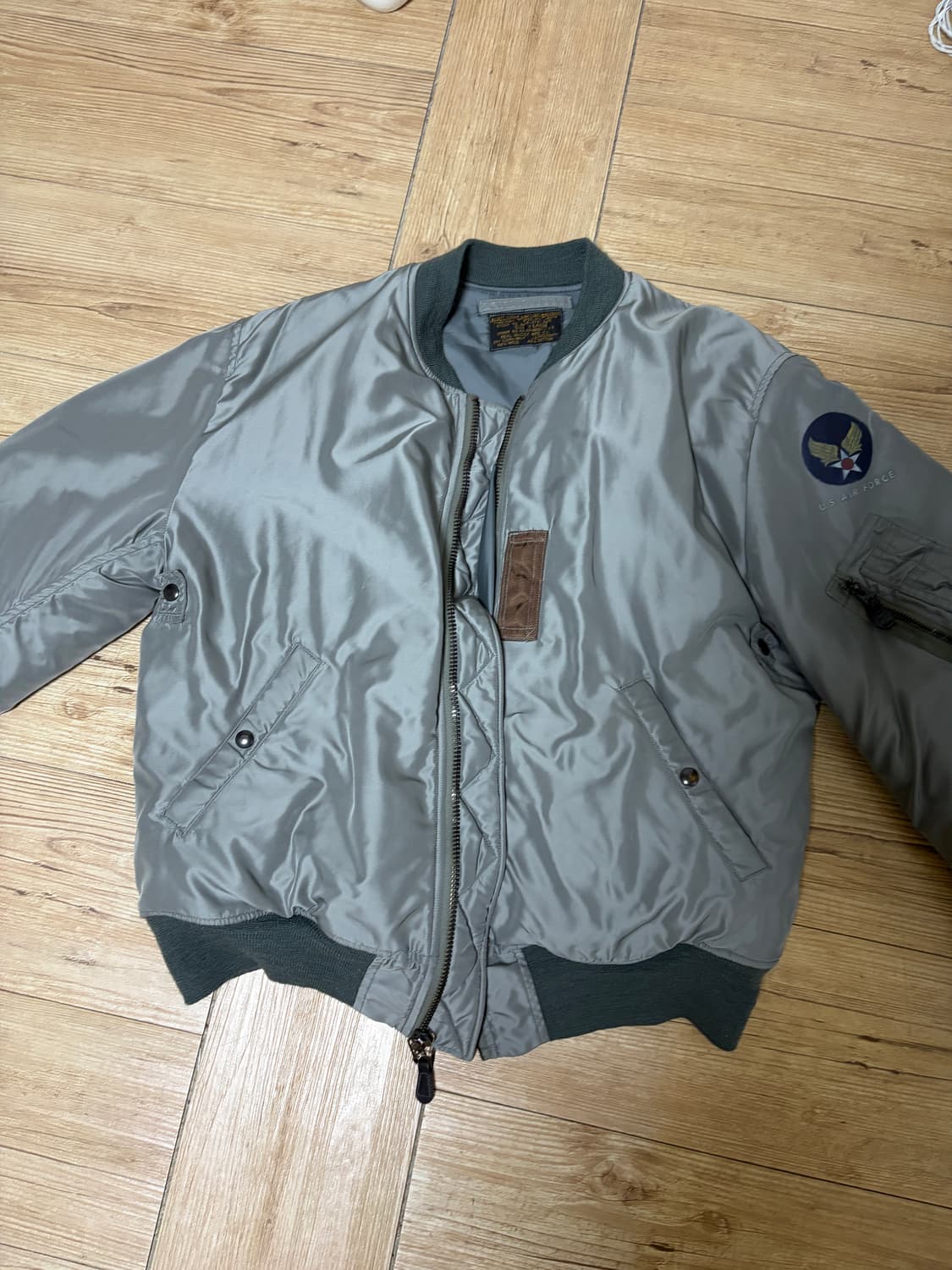 XL) 리얼맥코이 ma-1 스컬프스토어 상품이미지2