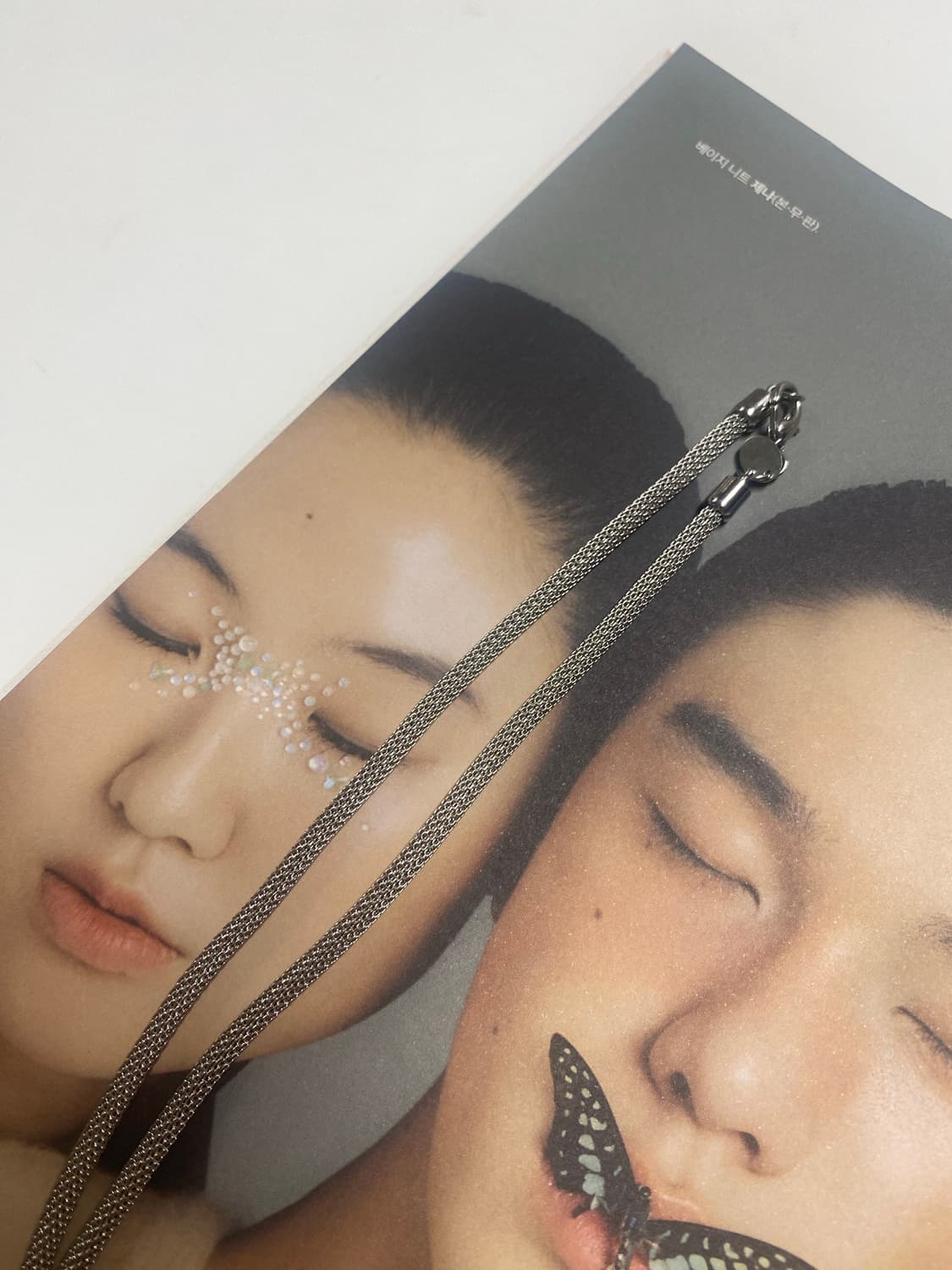 미국 빈티지 실버톤 서클 네크리스 목걸이 상품이미지5