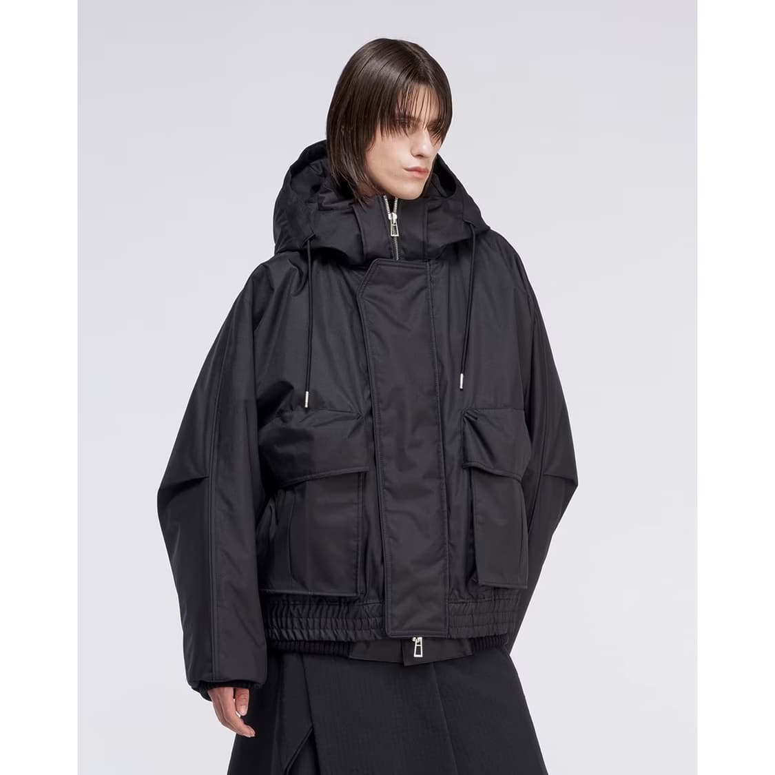 송지오옴므 SC30 후드 디터쳐블 돌먼 점퍼 패딩 상품이미지8