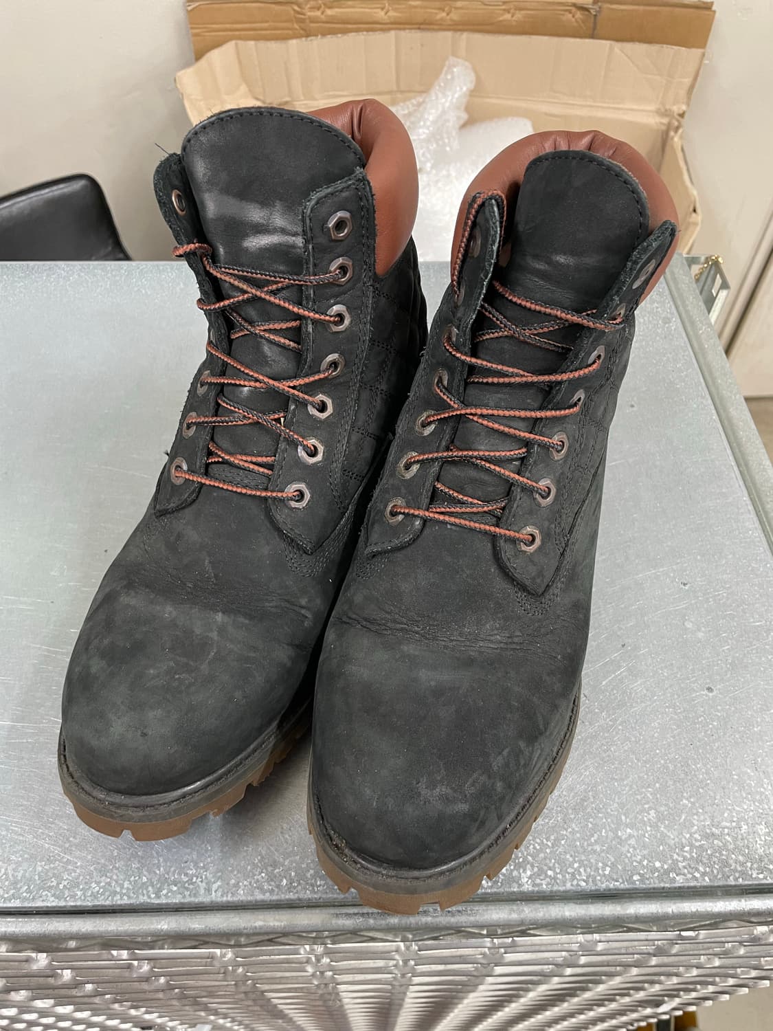 팀버랜드 6인치 퀄티드 부츠 블랙 270 (gr-4711) 상품이미지2