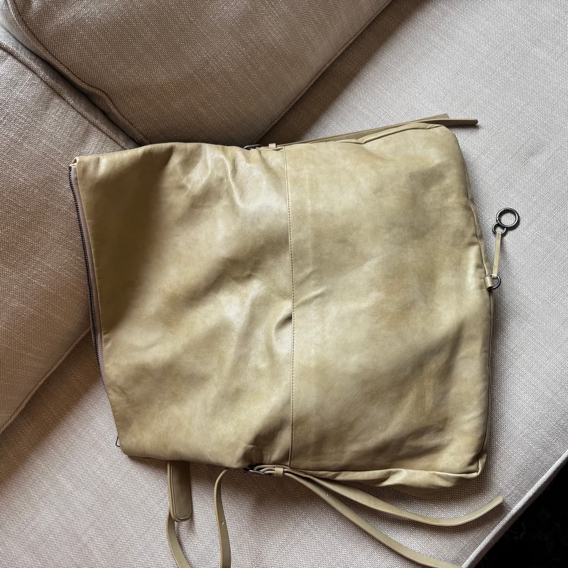 스컬프터 Folded Slouchy Bag Dirty Green 상품이미지6