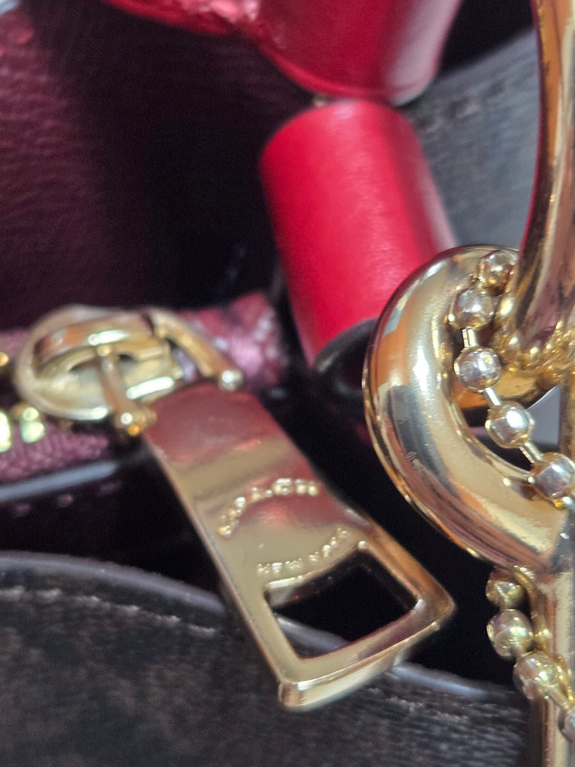 코치 시그니처 타운 버킷백 브라운 크로스백 빈티지 상품이미지5