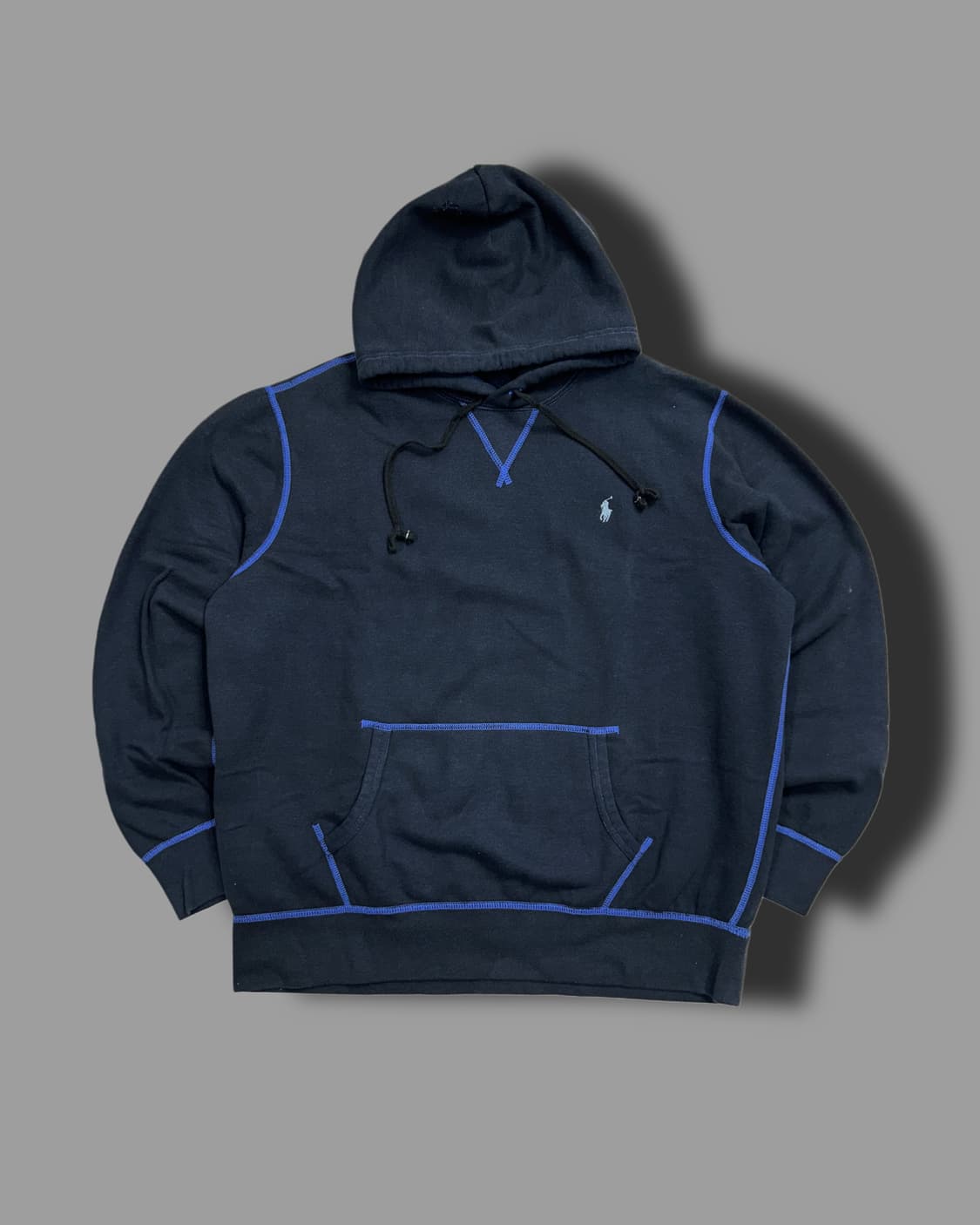 폴로 랄프로렌 스티치 후드티 XL 상품이미지4